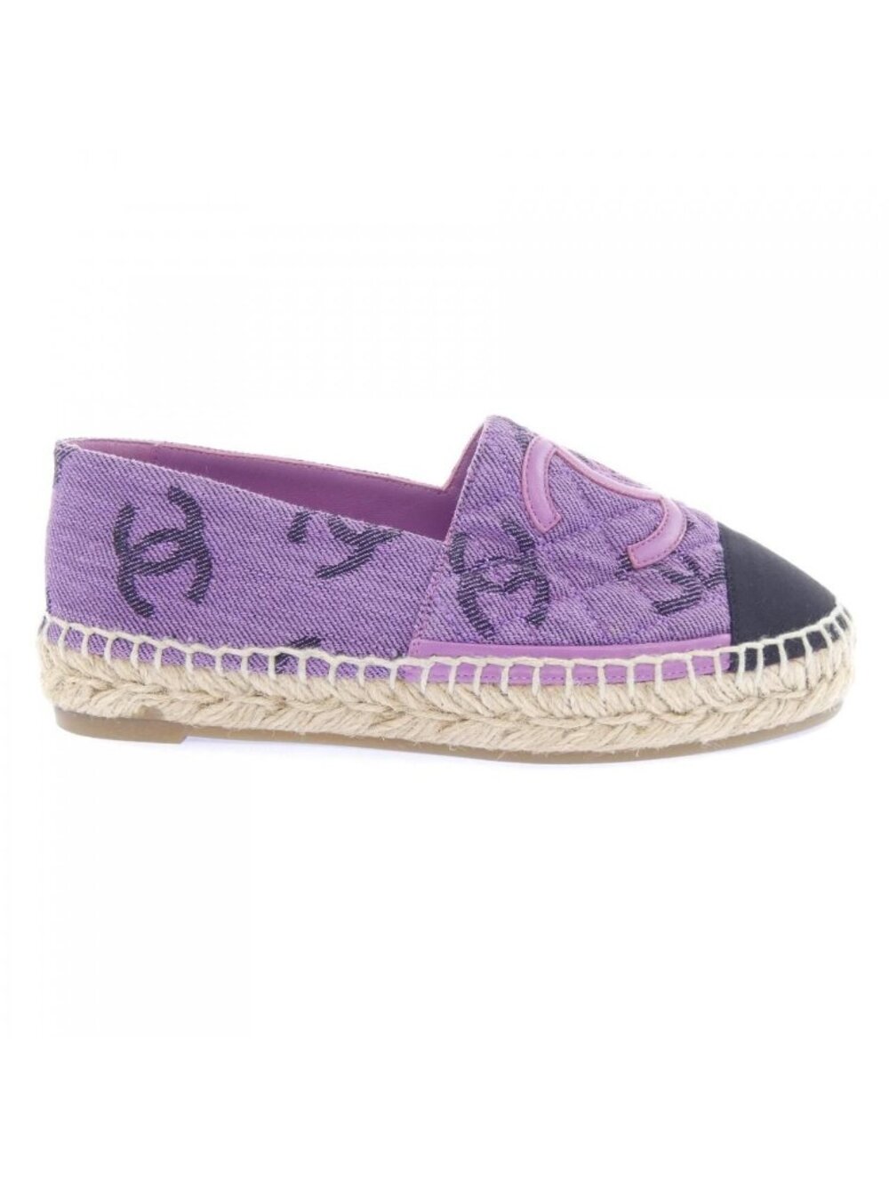 Chanel Espadrilles Shoes Purple